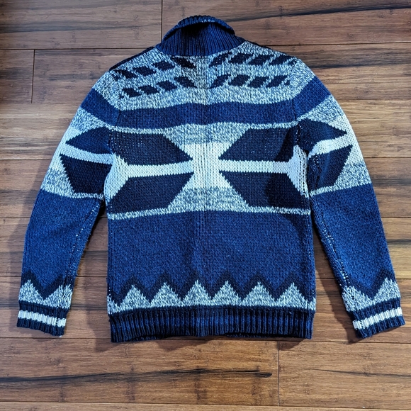 American Eagle Heavyweight Wool Blend Cardigan Sweater - XS - Picture 3 of 3